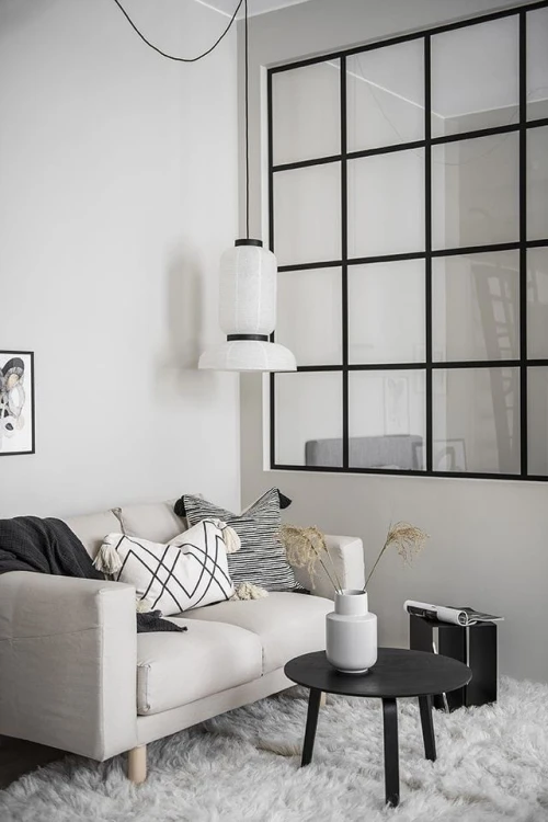 SZKLANA ŚCIANA DZIAŁOWA zabudowa biurowa domu LOFT