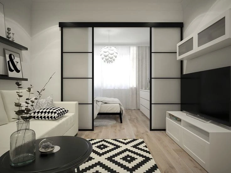 Drzwi szklane przesuwne LOFT