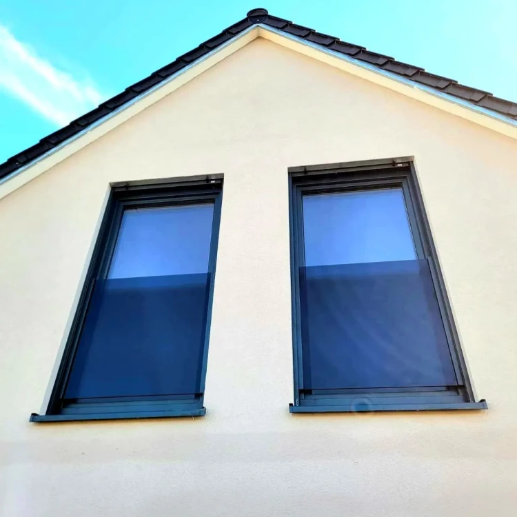 Balustrada na balkon francuski portfenetr system listwowy we wnęce