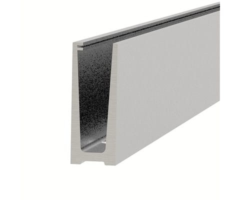 Profil balustrady szklanej