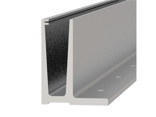 Profil balustrady szklanej typ 2