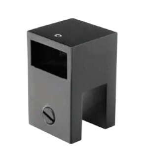 Mocowanie reling-szkło nieprzelotowe 90º